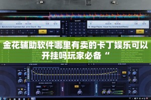 金花辅助软件哪里有卖的卡丁娱乐可以开挂吗玩家必备“