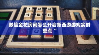微信金花房间怎么开启新西游游戏实时重点“