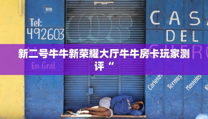 新二号牛牛新荣耀大厅牛牛房卡玩家测评“