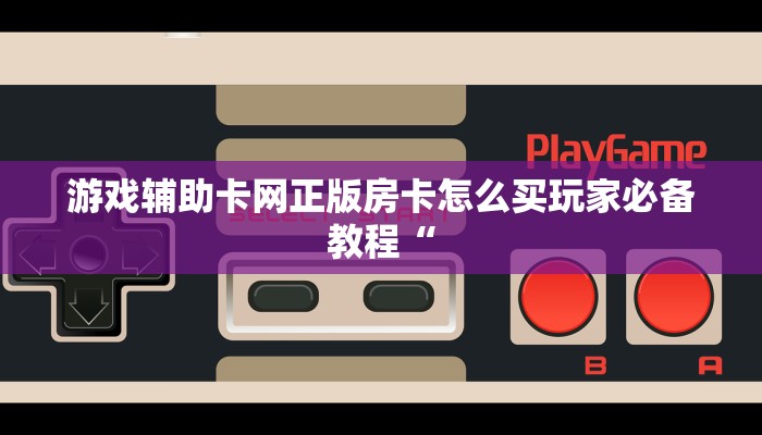 游戏辅助卡网正版房卡怎么买玩家必备教程“